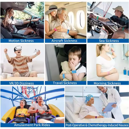 Motion Sickness Band Sickness Wristband ( 1 Pair )