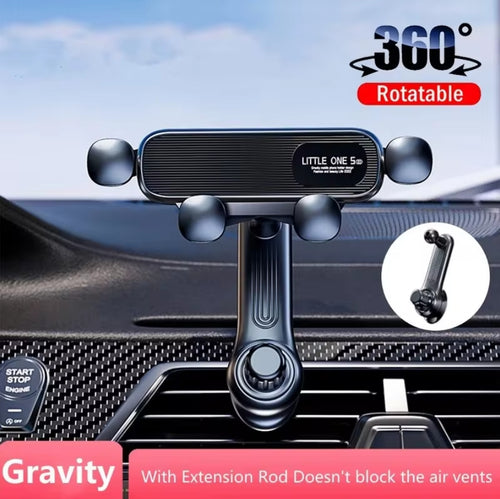 360° Rotation Gravity Car Phone Holder