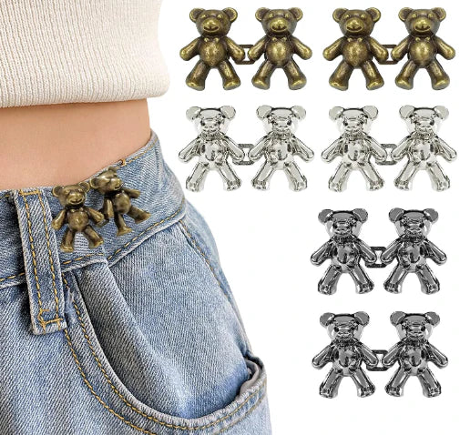 Cute Bear Clips for Pants