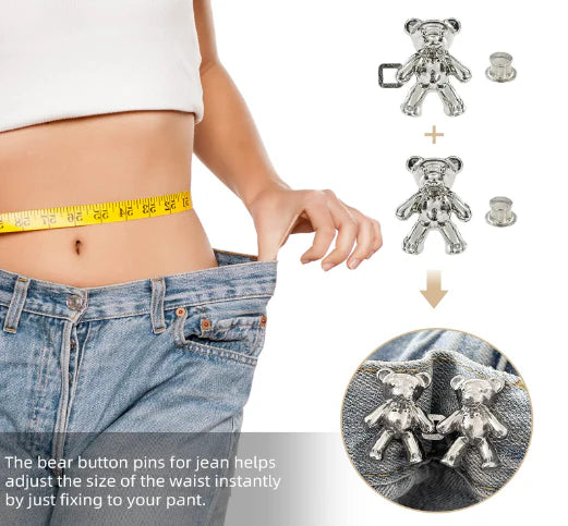 Cute Bear Clips for Pants