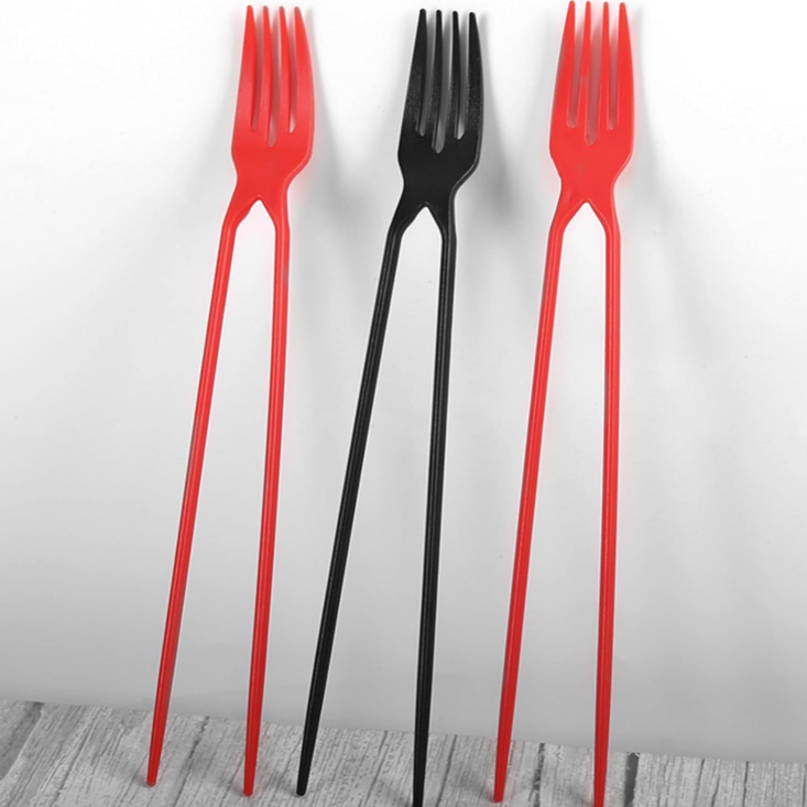 Chopsticks and Fork in ONE! 🍴🥢 (6 Pack)