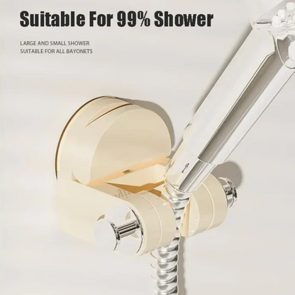 Integrated Suction Cup Shower Rack Wall Mounted