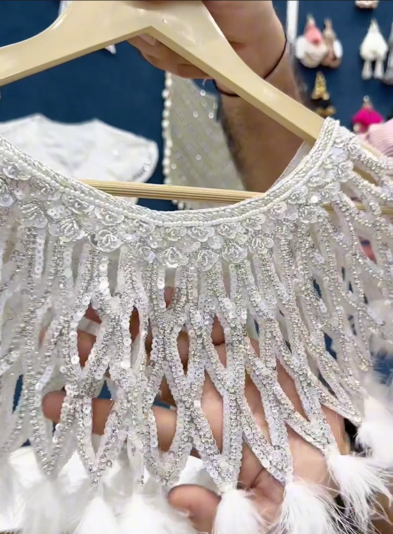 Bolero Neck Lace Shrug Top