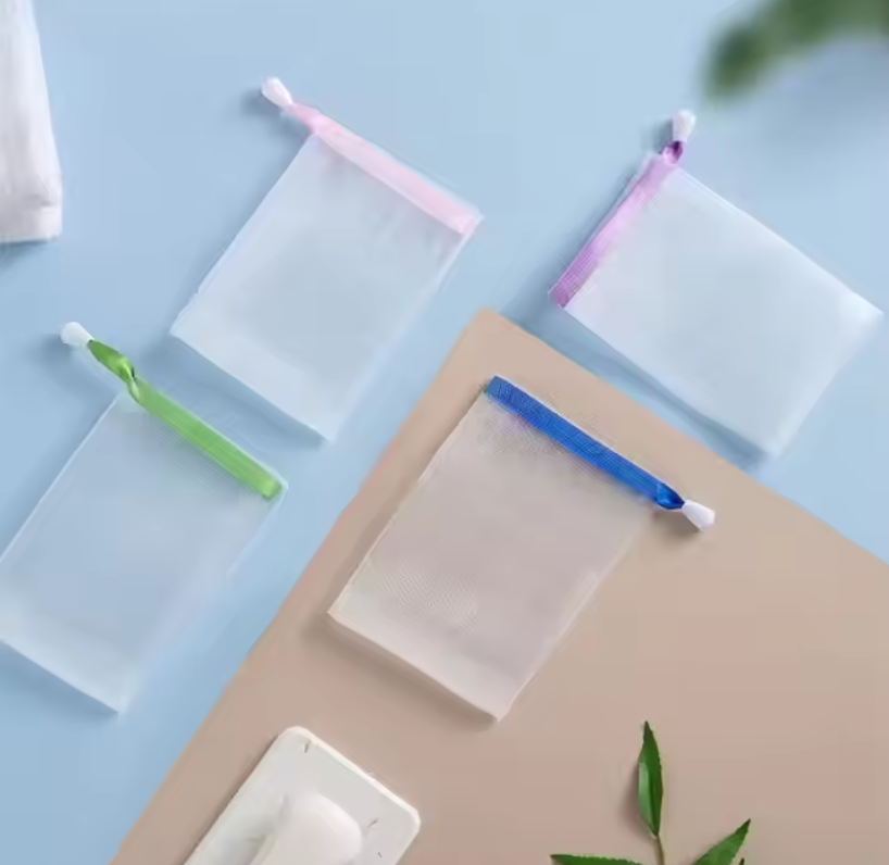 Reusable Mesh Soap Pouch (PACK OF 12)