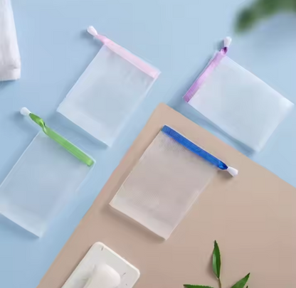 Reusable Mesh Soap Pouch (PACK OF 12)