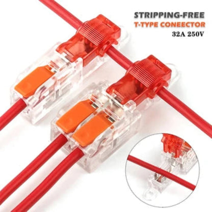 T Type Electrical Cable Connector