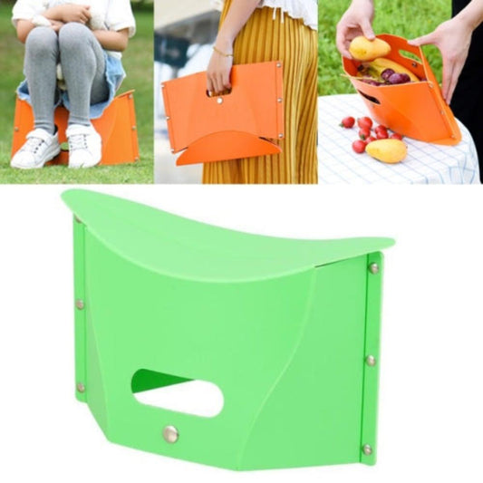 Household plastic Bag With folding stool