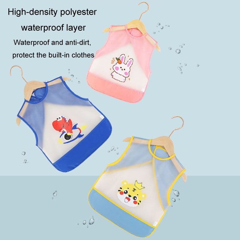 Summer TPU Baby Dinner Bib