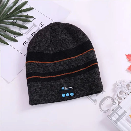 Rechargeable Winter Warm Hats with Headphone