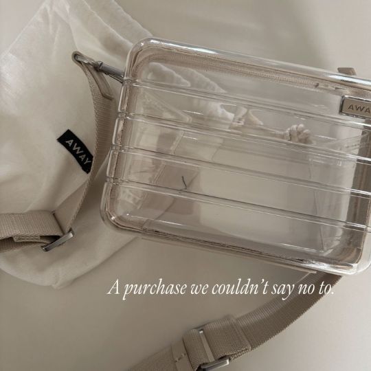 Transparent Crossbody Bag