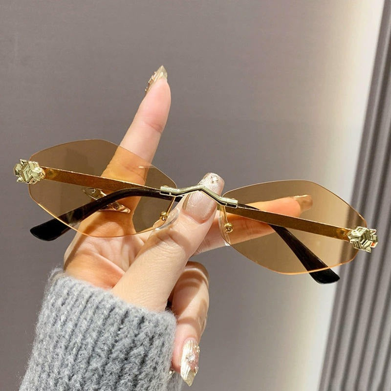 ✨ Polygonal Sunglasses for Women – Luxury Brand