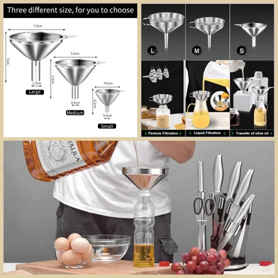 Stainless Steel Funnel Filter