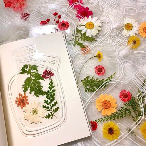 🌸 Dried Flower Bookmark 🌿✨