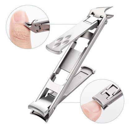 Fingernail Clippers Double Ended Stainless Steel