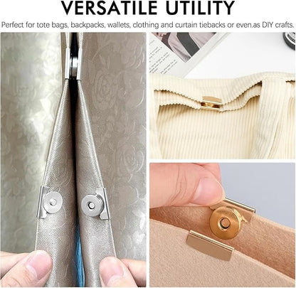 Magnetic Buckle Clasp for Bags, Clothing and DIY Crafts✨
