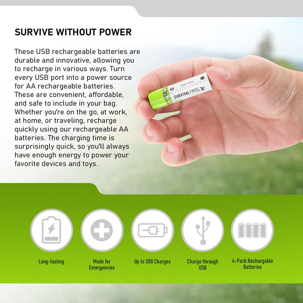 USB Rechargeable Batteries