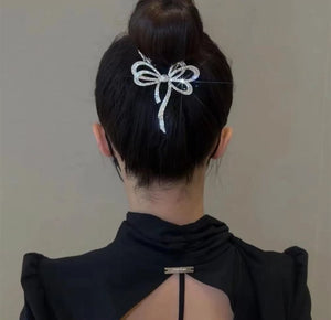 Bow Light Luxury Premium Feeling Hairpin