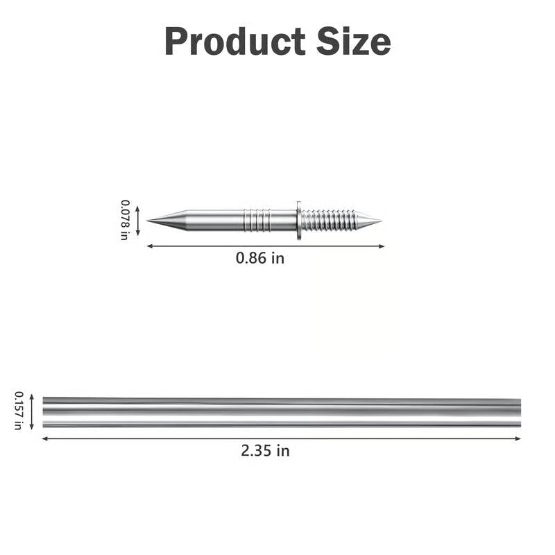 Double-Headed Skirting Thread Seamless Nail Non Marking