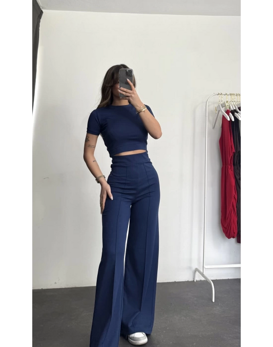 Alone Crop Suit