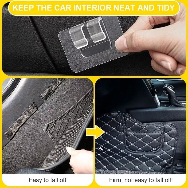 MULTIPURPOSE CAR MAT FIXING BUCKLES (Pack of 8)