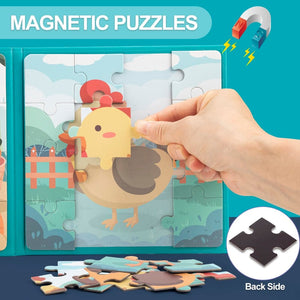 3-in-1 Magnetic Advanced Folding Puzzle