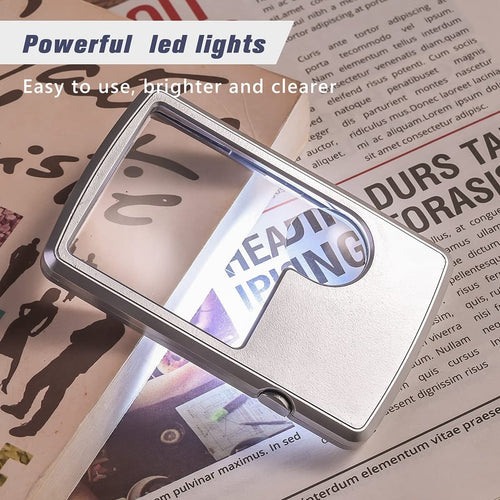 Magnifying Glass Reading Tool With LED Light