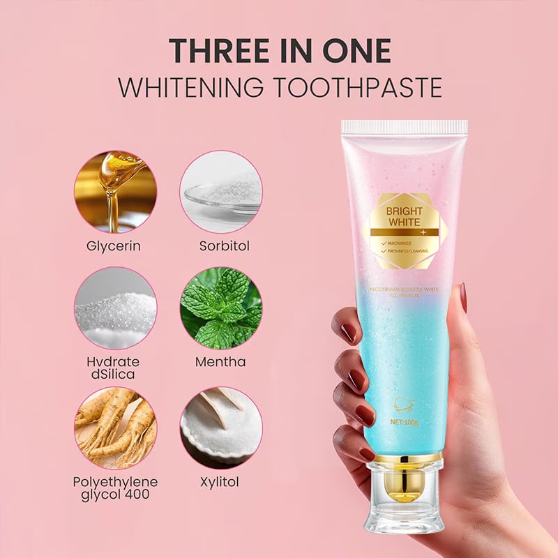 Niacinamide Whitening Toothpaste - For Healthier, Whiter Teeth!