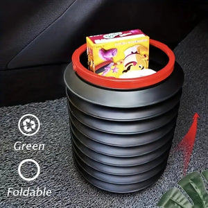 Portable Foldable Car Trash Bin Can