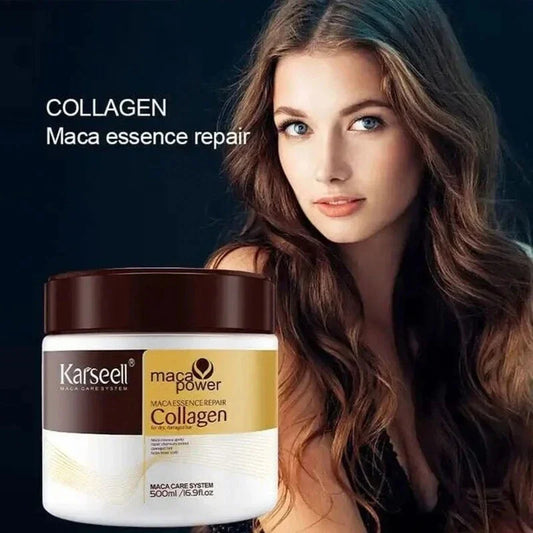 Karseell Collagen Hair Mask Repair Dry Hair Improve Frizz Baking Cream Smooth