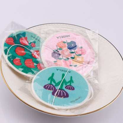 Wood Pulp Cotton Dishwashing Sponge