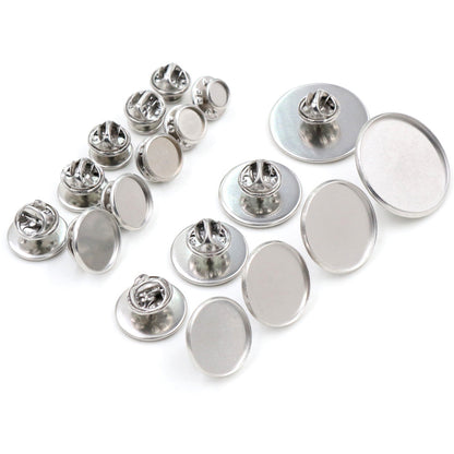 Silver Metal Denim Jeans Button