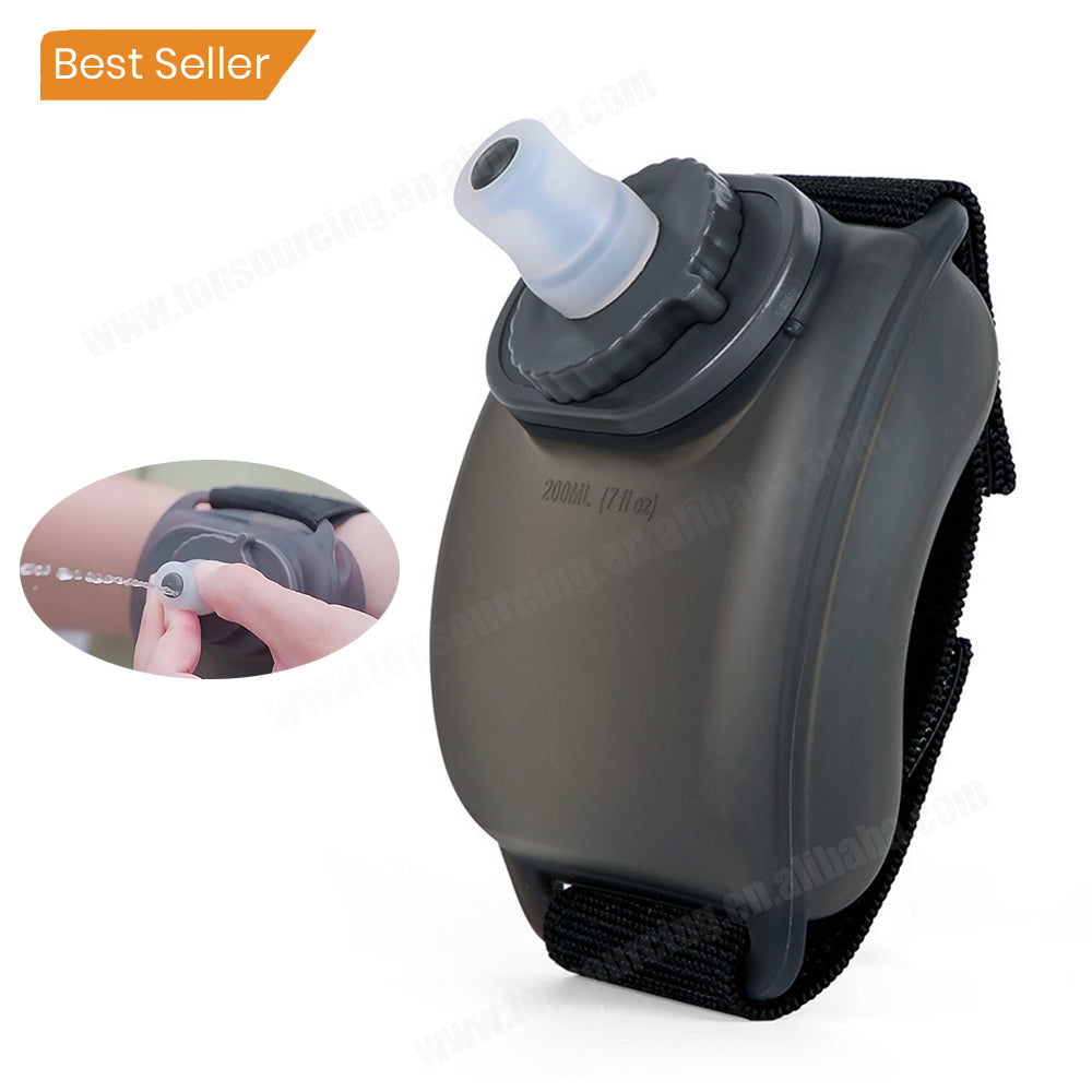 Running Wearable Hands Free Silicone Portable Water Bottle