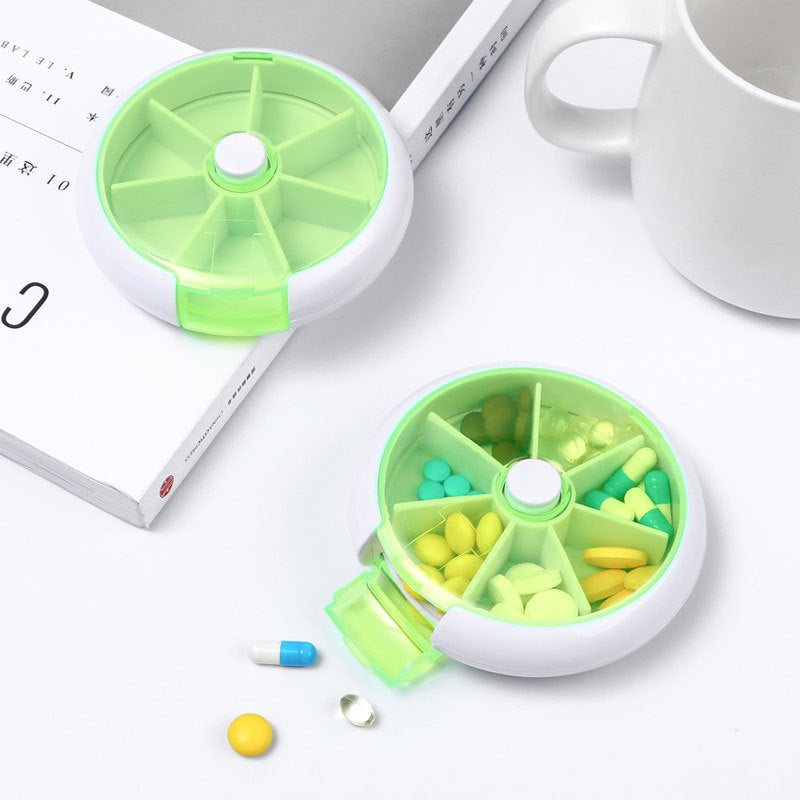 7 Compartments Large Medicine Pill Organizer