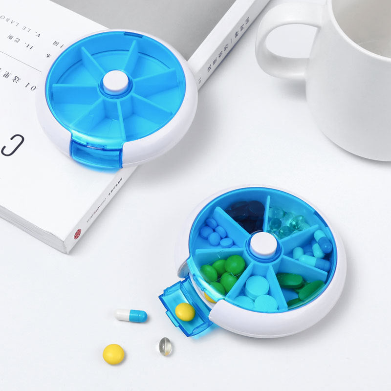7 Compartments Large Medicine Pill Organizer