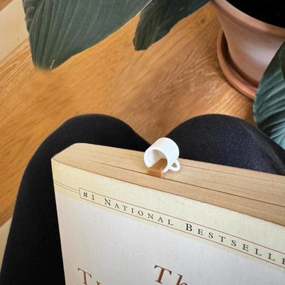 Coffee & Tea Splash Bookmark ☕📖