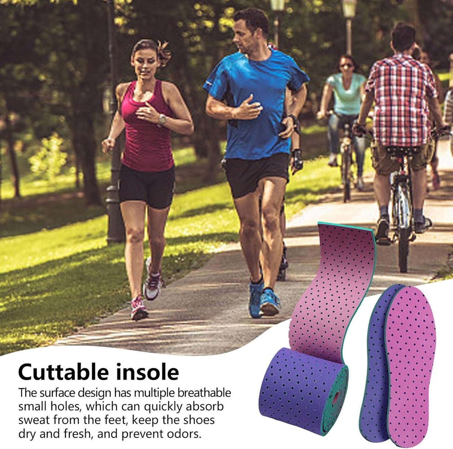 Soft Self Cut Shoes Insoles