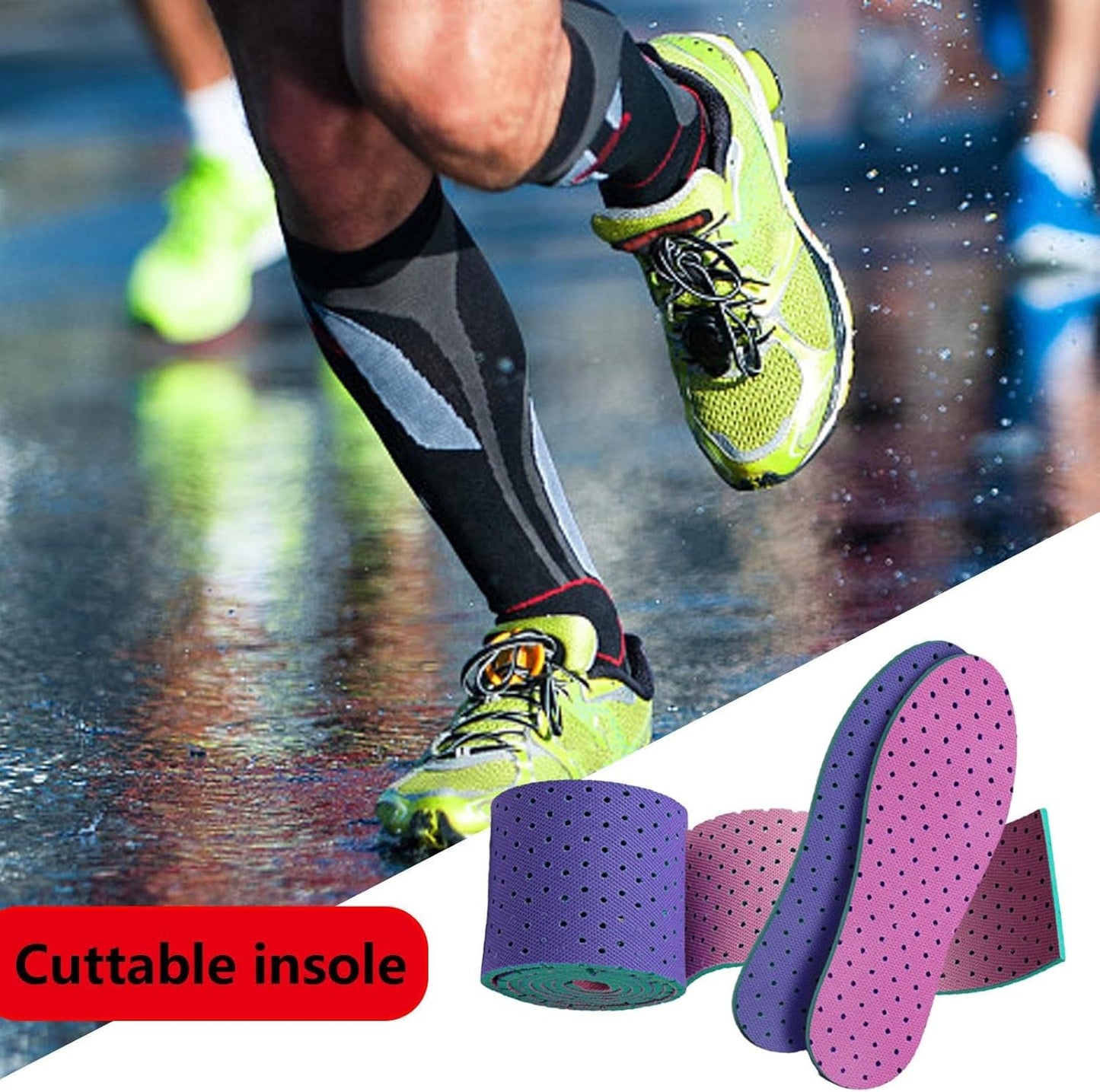 Soft Self Cut Shoes Insoles