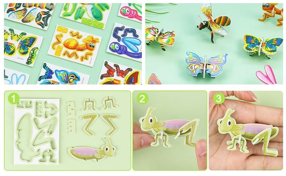 3D Animal Puzzle For Kids 🧩
