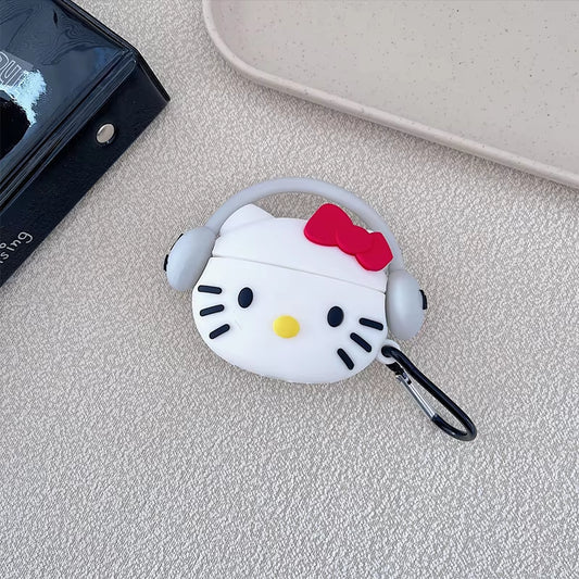 Cute Cartoon Ktcat Earphone Cover Case