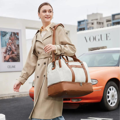 Large Canvas Travel Bag