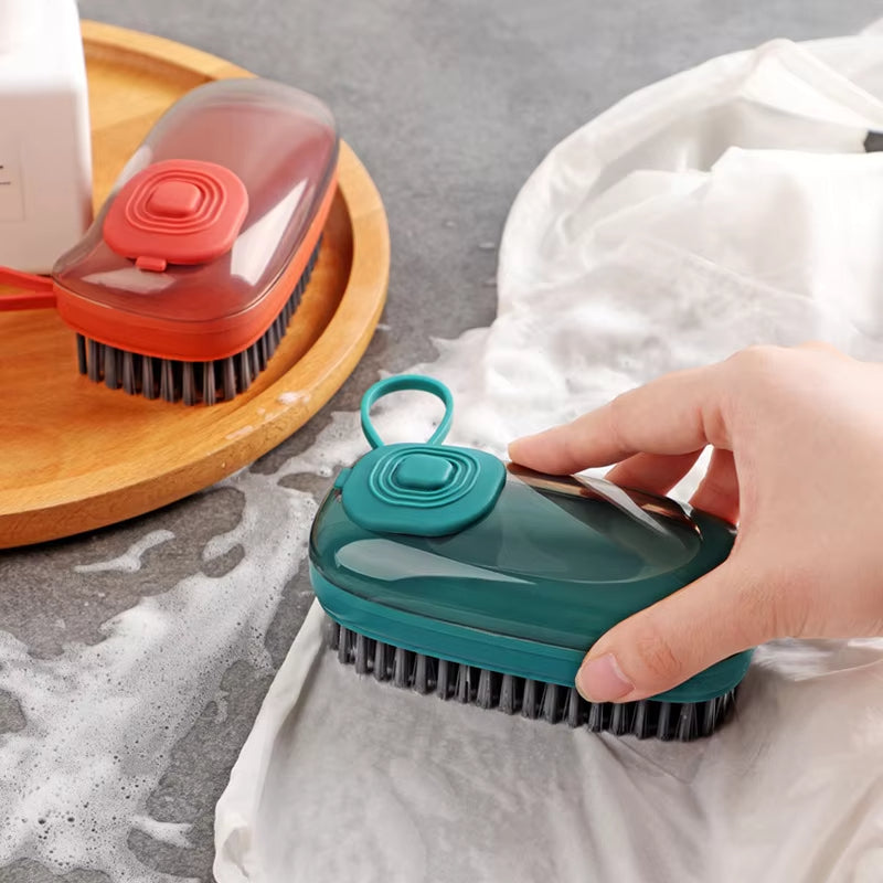 Multifunctional Cleaning Brush with Liquid Soap Dispenser