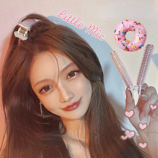 New Fluffy Hair Clip Curling Hairpin