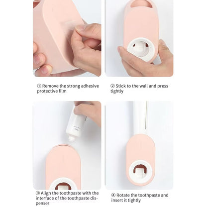 Automatic Toothpaste Squeezer Set pack of 2