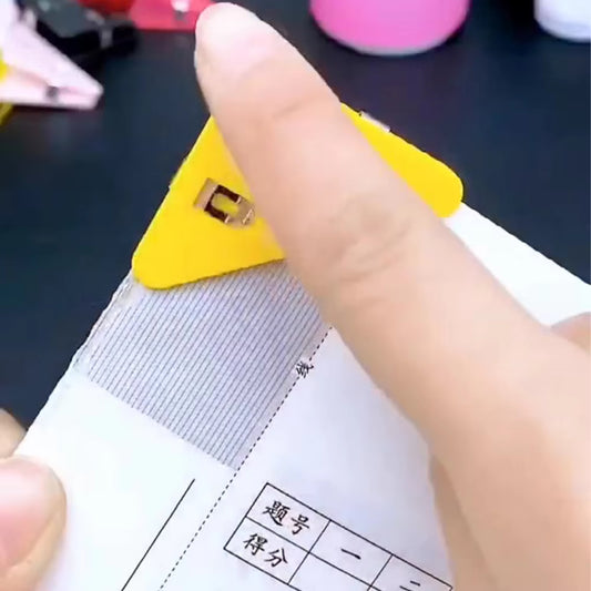 5pcs Cute Triangle Corner Clips