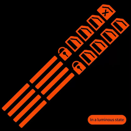 Car Function Button Sticker