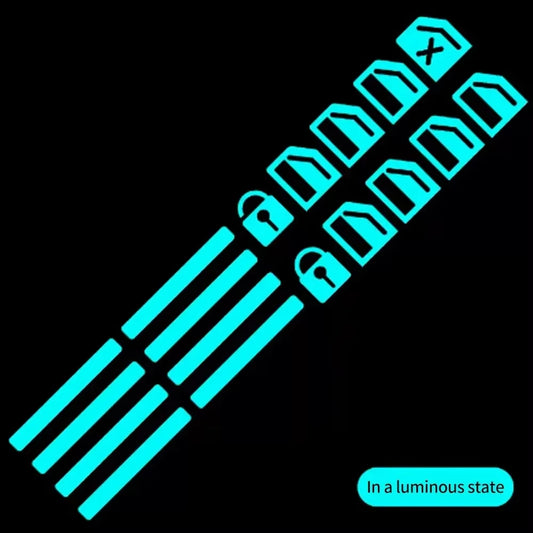 Car Function Button Sticker