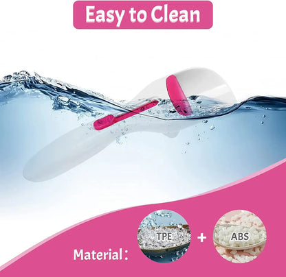 Chocolate Cake Batter Distribution Scoop
