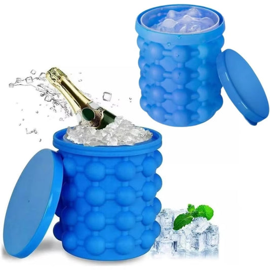 Silicone Ice cube Bucket