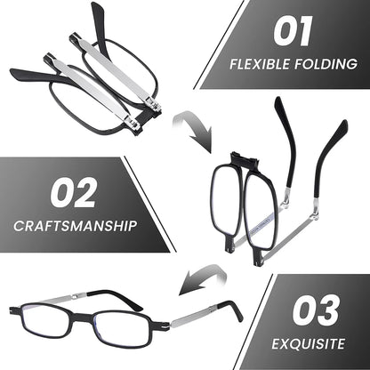 Folding Portable Anti-blue Light Reading Glasses