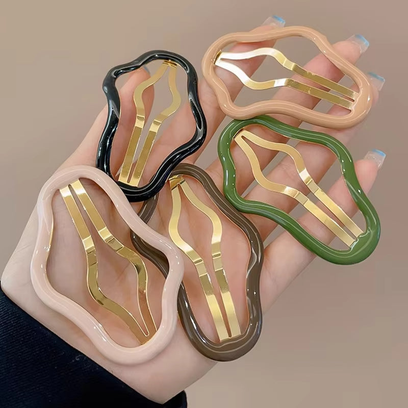 pack of 2 Cloud Hair Clips Set